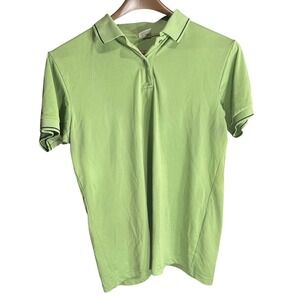 Publix Grocery Uniform Work Employee‎ Polo  Green Shirt Medium M